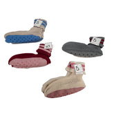 Knit Sweater Booties Assorted Colors- Beige/Blue ( UPC # 691466142801), Grey/Red (UPC # 691466143082), Red/Pink (UPC # 691466142832), Ivory/Pink (UPC # 691466143099)Pre Stickered  $5 - 6 pcs of each